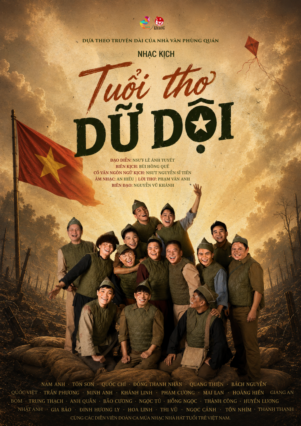 Poster nhạc kịch Tuổi Thơ Dữ Dội